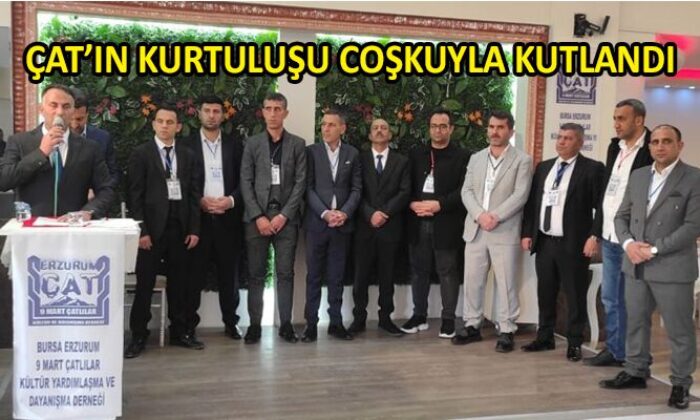 Bursa 9 Mart Çatlılar Derneği, şehitlerini unutmadı