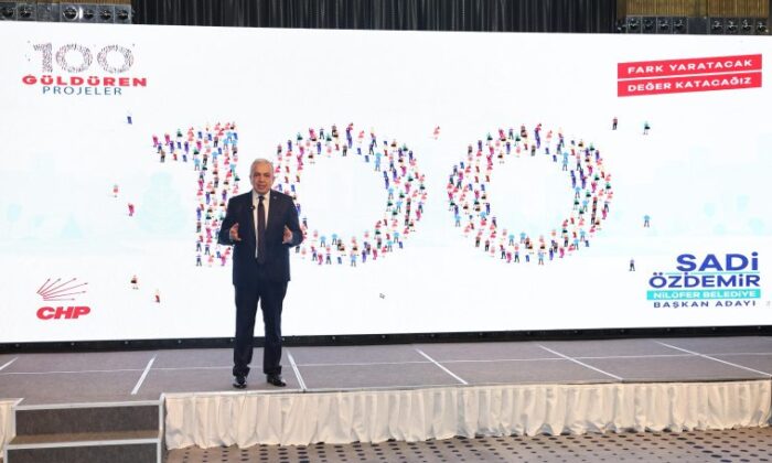 CHP Nilüfer adayı Şadi Özdemir, ‘100 Güldüren Proje’lerini açıkladı