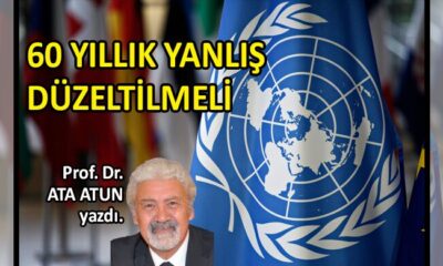 60 Yıllık Yanlış Düzeltilmeli