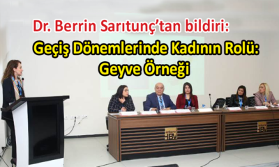 Geyve’nin somut olmayan kültürel mirası Başkent’te anlatıldı