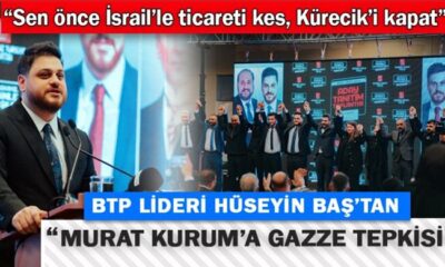 BTP lideri Baş’dan ‘Gazze’ tepkisi