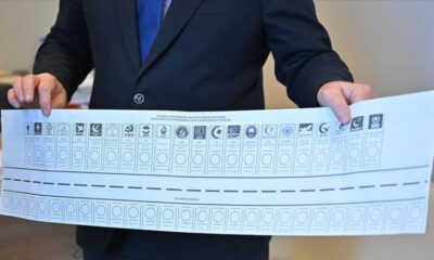 Yerel seçimde en uzun oy pusulası 97 cm…