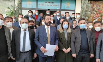 AK Parti Siirt’ten 3 isme suç duyurusu